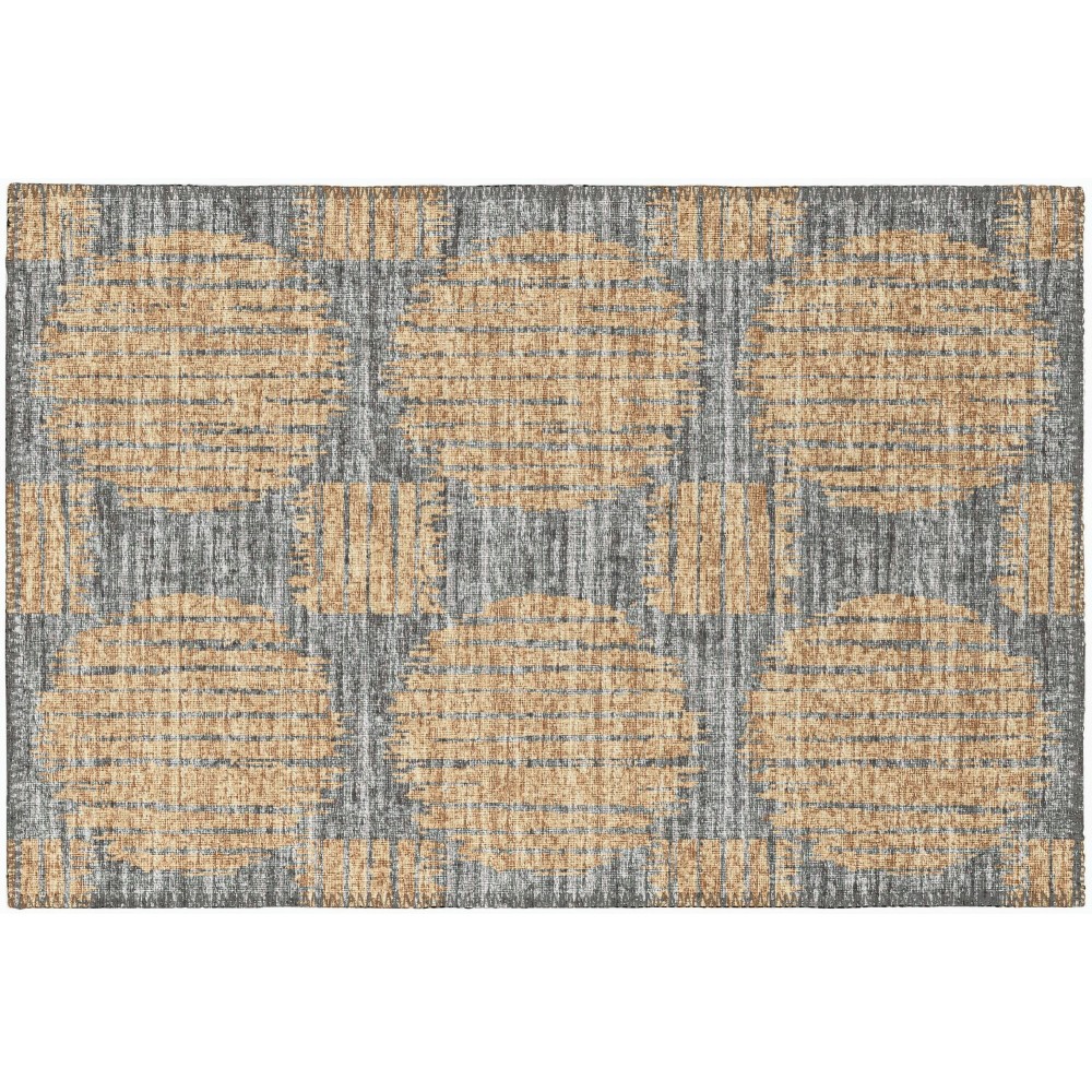 Indoor/Outdoor Sedona SN13 Eclipse Washable 1'8" x 2'6" Rug