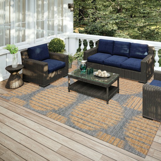 Indoor/Outdoor Sedona SN13 Eclipse Washable 10' x 14' Rug