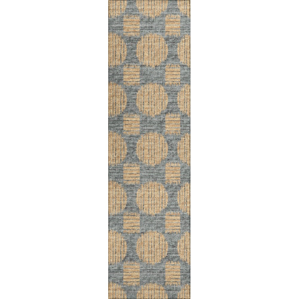 Indoor/Outdoor Sedona SN13 Eclipse Washable 2'3" x 10' Runner Rug