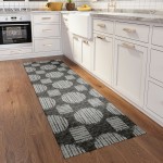 Indoor/Outdoor Sedona SN13 Midnight Washable 2'3" x 10' Runner Rug