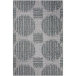 Indoor/Outdoor Sedona SN13 Pewter Washable 3' x 5' Rug