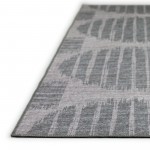 Indoor/Outdoor Sedona SN13 Pewter Washable 3' x 5' Rug