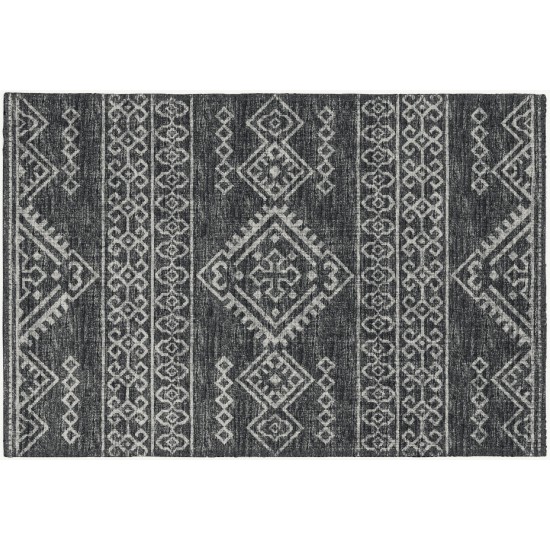 Indoor/Outdoor Sedona SN14 Midnight Washable 1'8" x 2'6" Rug