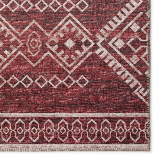 Indoor/Outdoor Sedona SN14 Paprika Washable 1'8" x 2'6" Rug