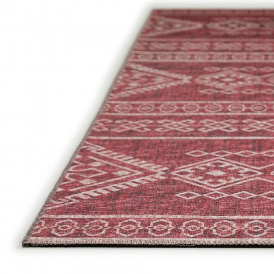 Indoor/Outdoor Sedona SN14 Paprika Washable 1'8" x 2'6" Rug