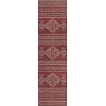 Indoor/Outdoor Sedona SN14 Paprika Washable 2'3" x 10' Runner Rug