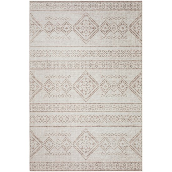 Indoor/Outdoor Sedona SN14 Putty Washable 10' x 14' Rug