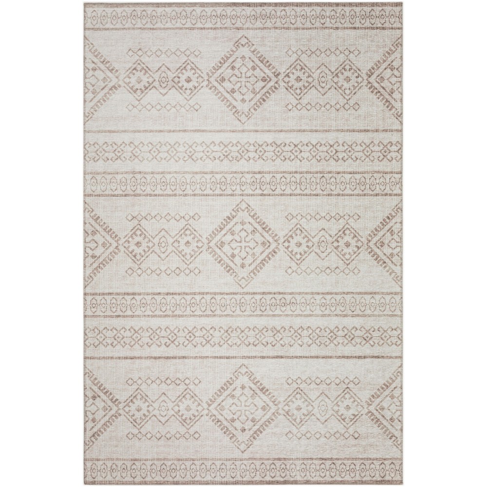 Indoor/Outdoor Sedona SN14 Putty Washable 9' x 12' Rug