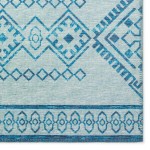 Indoor/Outdoor Sedona SN14 Sky Washable 1'8" x 2'6" Rug