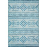 Indoor/Outdoor Sedona SN14 Sky Washable 5' x 7'6" Rug