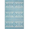 Indoor/Outdoor Sedona SN14 Sky Washable 8' x 10' Rug