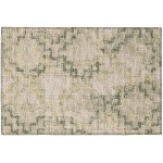 Indoor/Outdoor Sedona SN15 Moss Washable 1'8" x 2'6" Rug