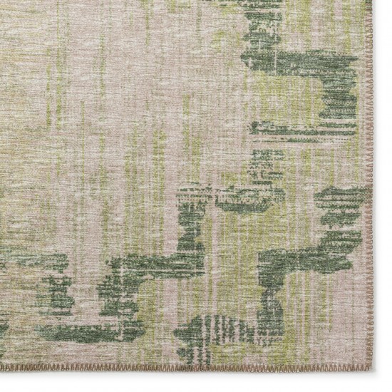 Indoor/Outdoor Sedona SN15 Moss Washable 1'8" x 2'6" Rug