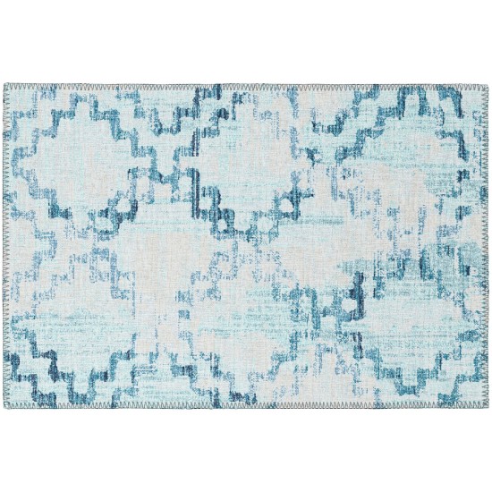 Indoor/Outdoor Sedona SN15 Skydust Washable 1'8" x 2'6" Rug