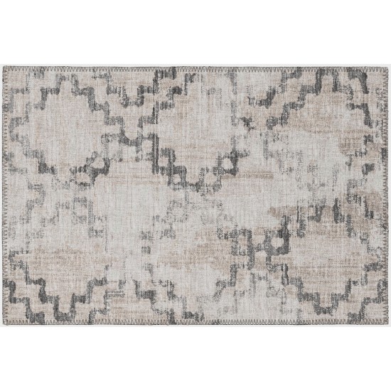 Indoor/Outdoor Sedona SN15 Stucco Washable 1'8" x 2'6" Rug