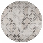 Indoor/Outdoor Sedona SN15 Stucco Washable 6' x 6' Round Rug