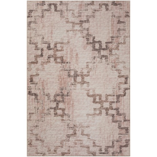 Indoor/Outdoor Sedona SN15 Walnut Washable 3' x 5' Rug