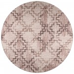 Indoor/Outdoor Sedona SN15 Walnut Washable 6' x 6' Round Rug