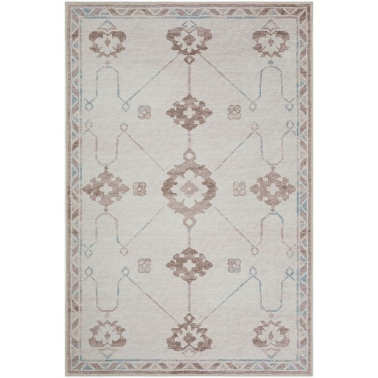 Indoor/Outdoor Sedona SN16 Parchment Washable 10' x 14' Rug