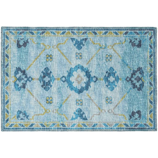 Indoor/Outdoor Sedona SN16 Riverview Washable 1'8" x 2'6" Rug