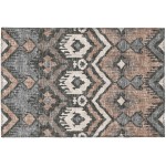 Indoor/Outdoor Sedona SN2 Bison Washable 1'8" x 2'6" Rug