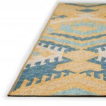 Indoor/Outdoor Sedona SN2 Marigold Washable 3' x 5' Rug