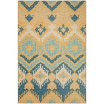 Indoor/Outdoor Sedona SN2 Marigold Washable 5' x 7'6" Rug