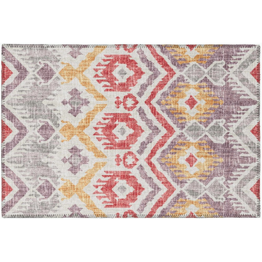 Indoor/Outdoor Sedona SN2 Passion Washable 1'8" x 2'6" Rug