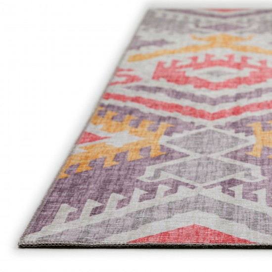 Indoor/Outdoor Sedona SN2 Passion Washable 10' x 10' Round Rug