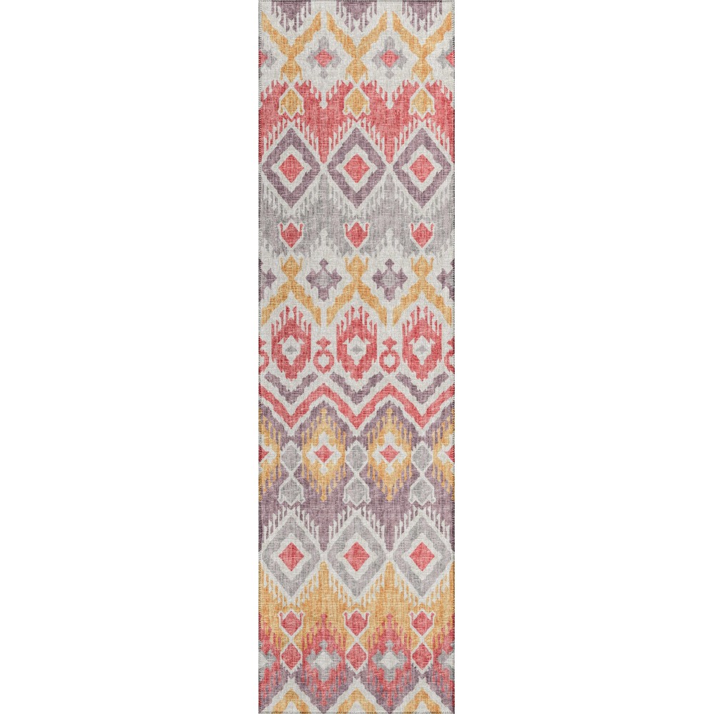 Indoor/Outdoor Sedona SN2 Passion Washable 2'3" x 10' Runner Rug
