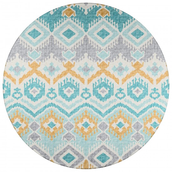 Indoor/Outdoor Sedona SN2 Spa Washable 10' x 10' Round Rug