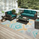 Indoor/Outdoor Sedona SN2 Spa Washable 3' x 5' Rug