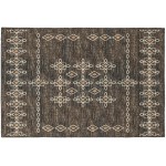 Indoor/Outdoor Sedona SN3 Fudge Washable 1'8" x 2'6" Rug