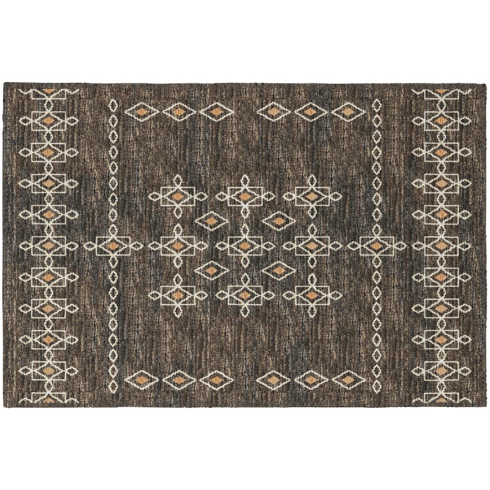 Indoor/Outdoor Sedona SN3 Fudge Washable 1'8" x 2'6" Rug