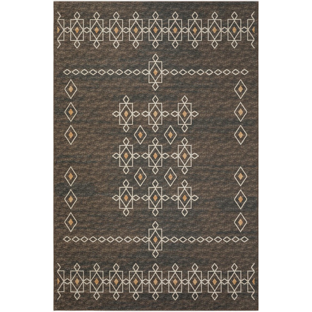 Indoor/Outdoor Sedona SN3 Fudge Washable 10' x 14' Rug