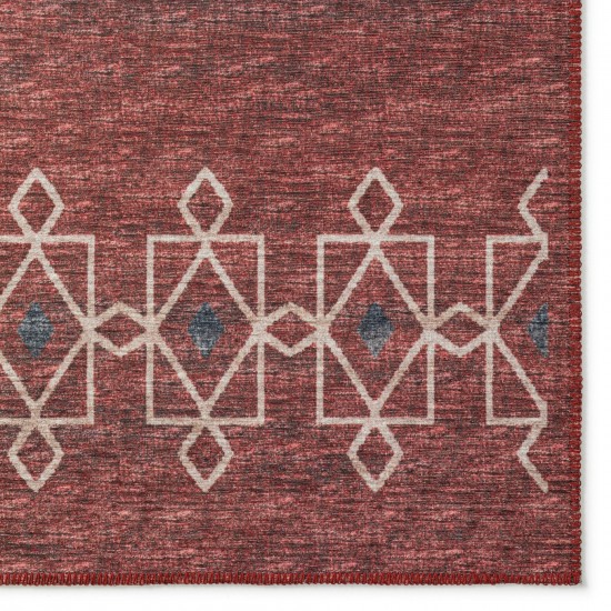 Indoor/Outdoor Sedona SN3 Paprika Washable 2'3" x 7'6" Runner Rug