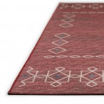 Indoor/Outdoor Sedona SN3 Paprika Washable 2'3" x 7'6" Runner Rug