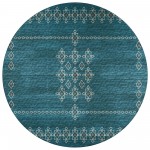 Indoor/Outdoor Sedona SN3 Riverview Washable 10' x 10' Round Rug