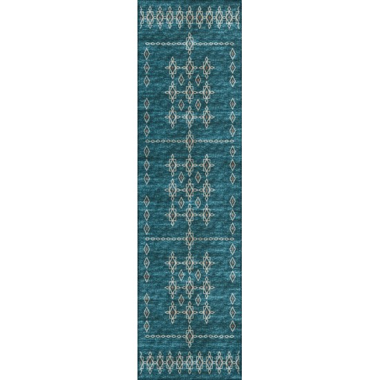 Indoor/Outdoor Sedona SN3 Riverview Washable 2'3" x 7'6" Runner Rug