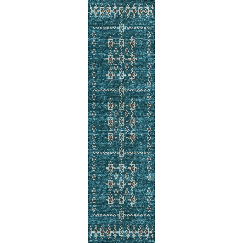 Indoor/Outdoor Sedona SN3 Riverview Washable 2'3" x 10' Runner Rug