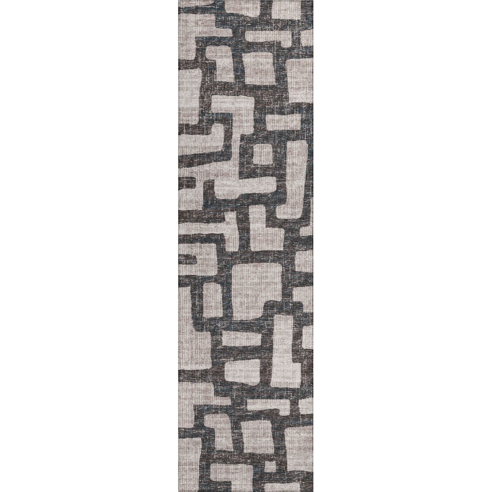 Indoor/Outdoor Sedona SN4 Pebble Washable 2'3" x 10' Runner Rug