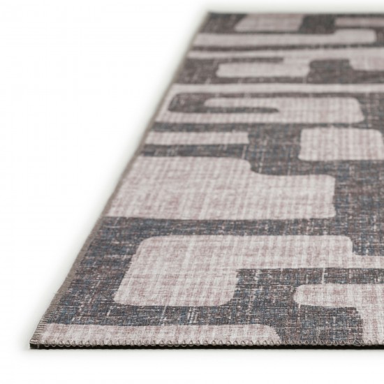 Indoor/Outdoor Sedona SN4 Pebble Washable 6' x 6' Round Rug