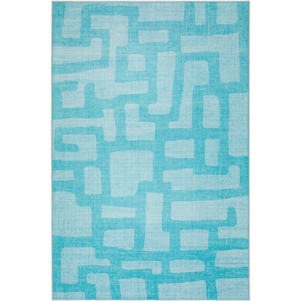 Indoor/Outdoor Sedona SN4 Robins Egg Washable 9' x 12' Rug