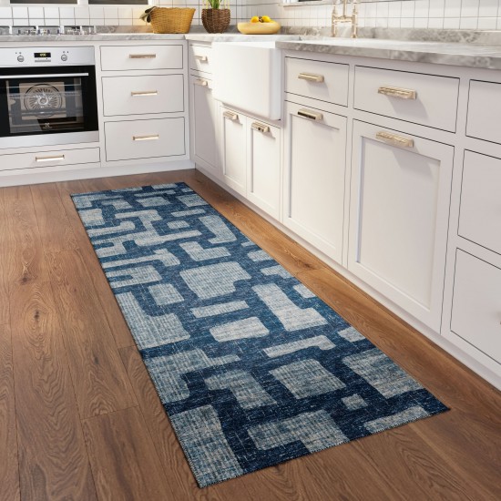 Indoor/Outdoor Sedona SN4 Storm Washable 2'3" x 10' Runner Rug