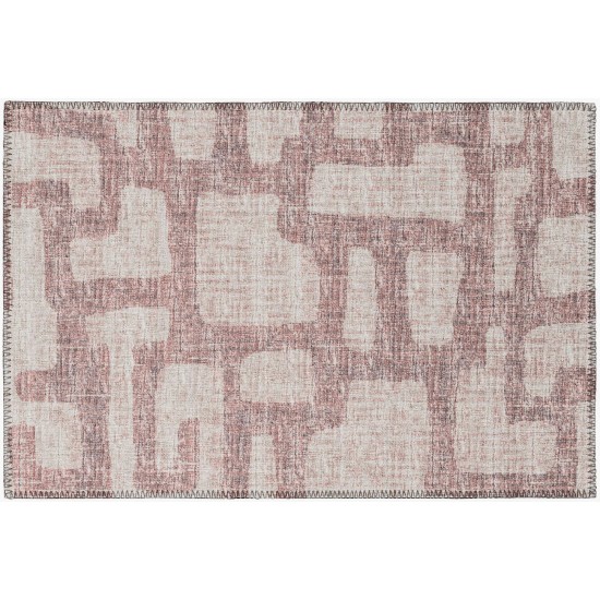 Indoor/Outdoor Sedona SN4 Taupe Washable 1'8" x 2'6" Rug