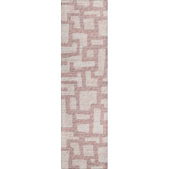 Indoor/Outdoor Sedona SN4 Taupe Washable 2'3" x 7'6" Runner Rug