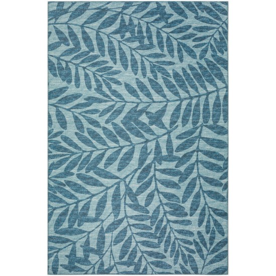 Indoor/Outdoor Sedona SN5 Denim Washable 10' x 14' Rug