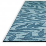 Indoor/Outdoor Sedona SN5 Denim Washable 2'3" x 7'6" Runner Rug