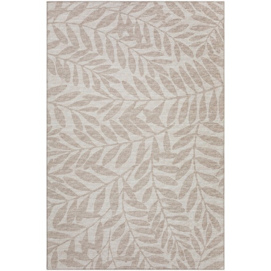 Indoor/Outdoor Sedona SN5 Putty Washable 3' x 5' Rug