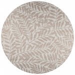 Indoor/Outdoor Sedona SN5 Putty Washable 6' x 6' Round Rug